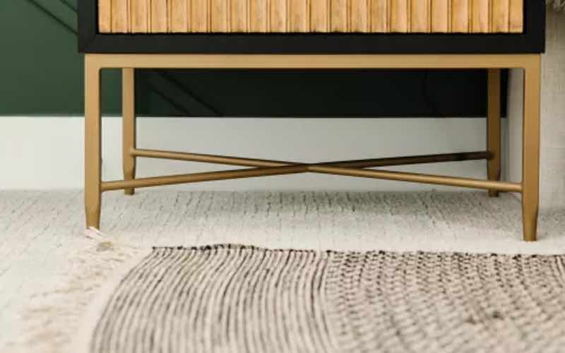 Vacumming under furniture is important to keeping a clean home.