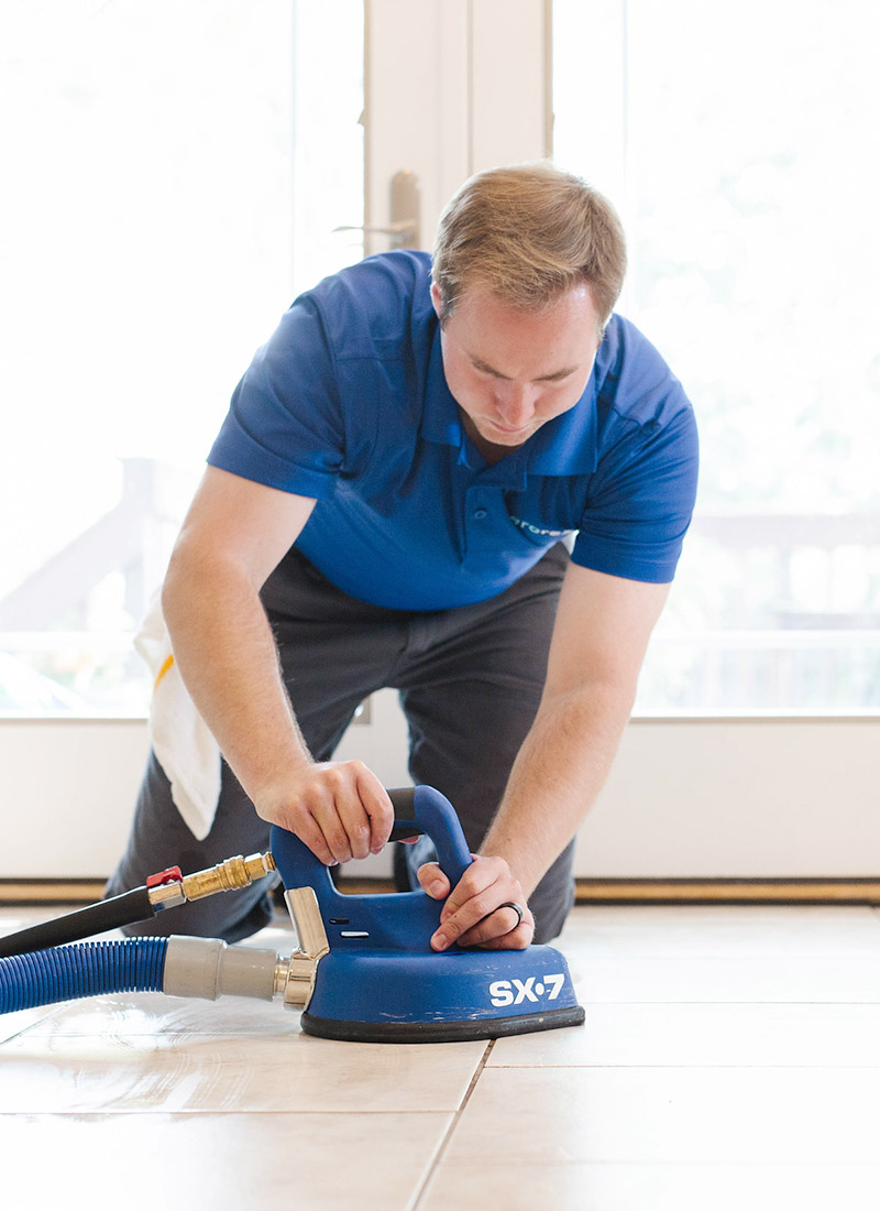 Cleaning and sealing your grout can be tricky - let Zerorez help!